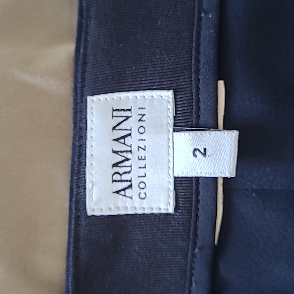 Armani Collezioni Wool Pencil Skirt, Size 2